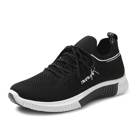 Damen Sportliche Freizeitsneaker mit atmungsaktivem Mesh-Obermaterial und Dämpfungssystem EB