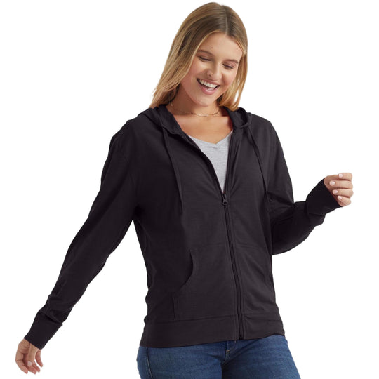 Damen Kapuzenjacke aus atmungsaktivem Material EB