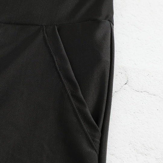 Damen Badeshorts mit hohem Bund und Seitentaschen EB
