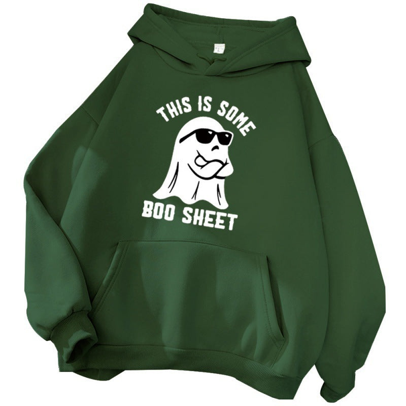 Damen Kapuzenpullover mit witzigem Spruch und bequemer Passform EB