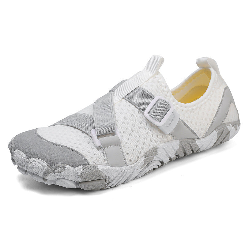 Damen Atmungsaktive Wassersportschuhe mit rutschfester Sohle und verstellbarem Riemen EB