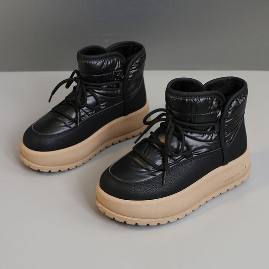Damen Winterboots mit innovativem Isolationsdesign und rutschfester Sohle EB