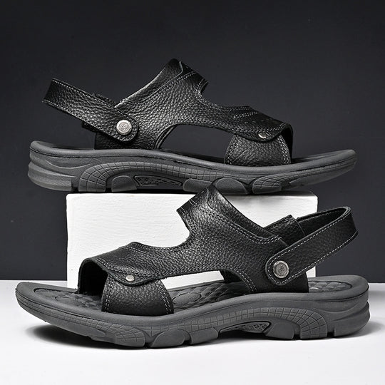 Damen Bequeme Outdoor-Sandalen mit ergonomischem Fußbett und verstellbaren Riemen EB