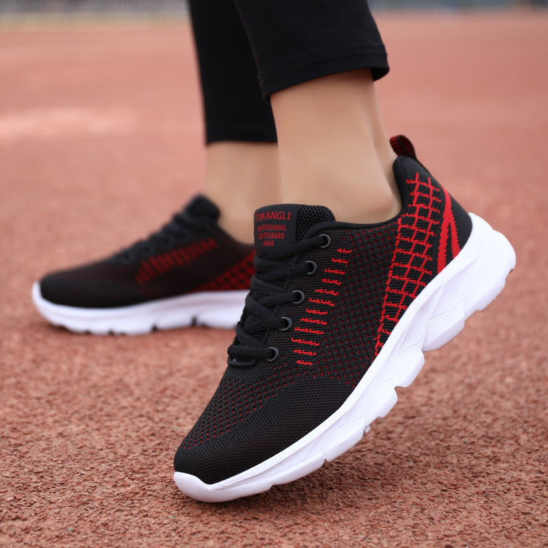 Damen Atmungsaktive Laufschuhe mit flexibler Sohle und stoßdämpfender Technologie EB