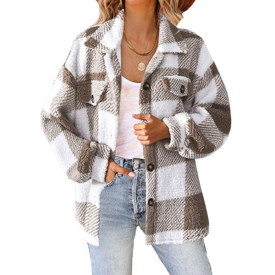 EB | Warmer Karierter Mantel