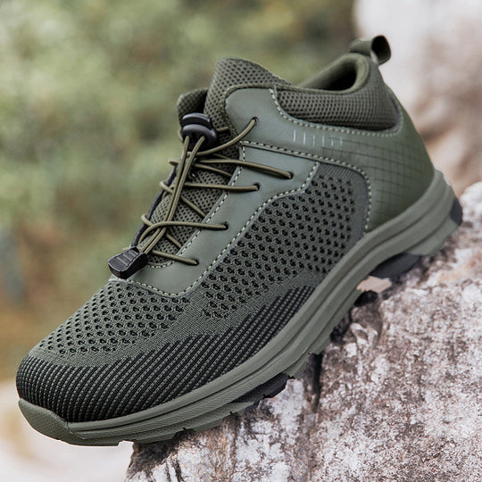 Herren Atmungsaktive Trail-Schuhe mit flexiblem Schnürsystem EB