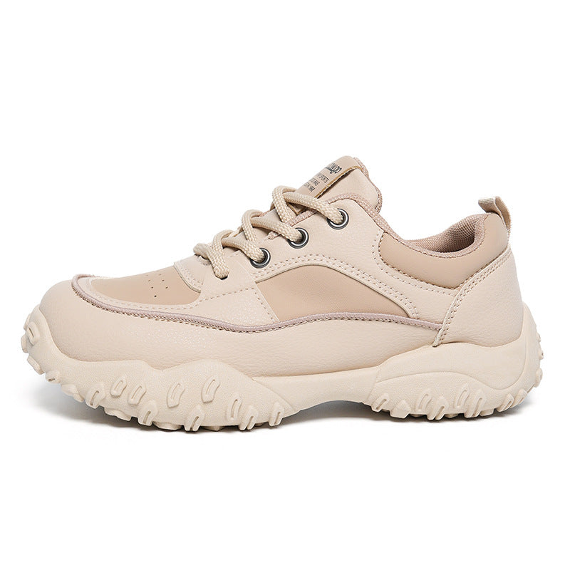 Damen trendige Sneaker mit robustem Profil und atmungsaktiver Obermaterialstruktur EB