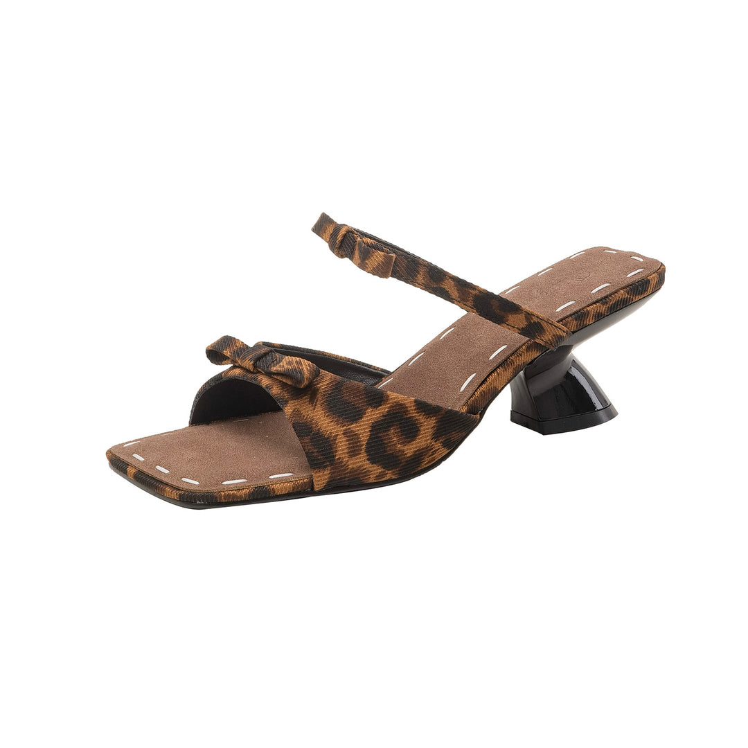 Damen Sandaletten mit eleganter Schleifenapplikation EB