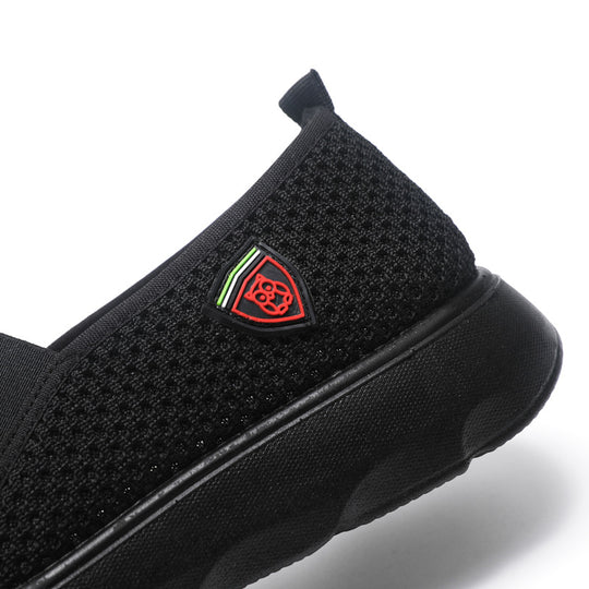 Damen Bequeme Slip-On Sneakers mit atmungsaktivem Obermaterial EB