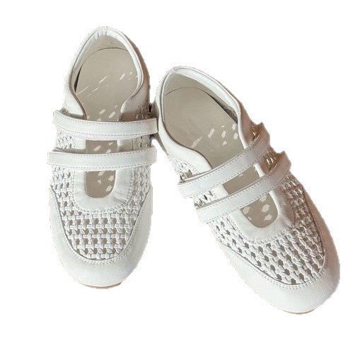 Damen Bequeme und stylische Freizeit-Ballerinas mit verstellbarem Riemchen EB