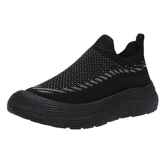 Damen Slip-On Sneakers mit atmungsaktivem Obermaterial von EB