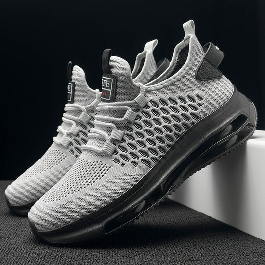 Damen Sportliche luftige Sneakers mit dämpfender Sohle EB
