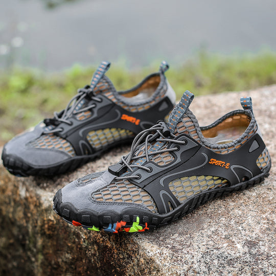 Damen Multifunktionale Badeschuhe mit rutschfester Sohle und atmungsaktivem Design EB