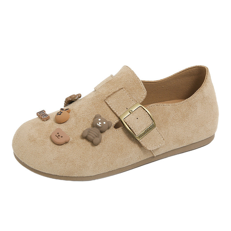 Damen Clogs mit süßem Tiermuster und modischem Verstellriemen EB