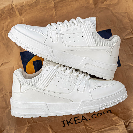 Damen Sportliche Sneakers mit atmungsaktiver Oberflächenstruktur und gepolsterter Sohle EB