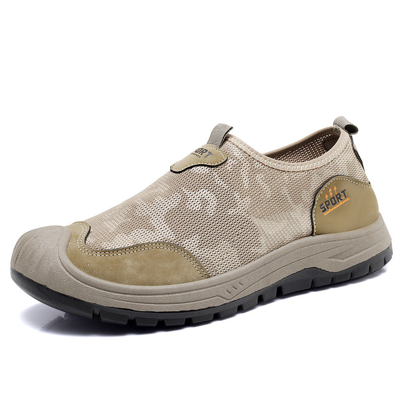 Damen Sportliche Freizeitschuhe mit atmungsaktiven Mesh-Einsätzen und rutschfester Sohle EB