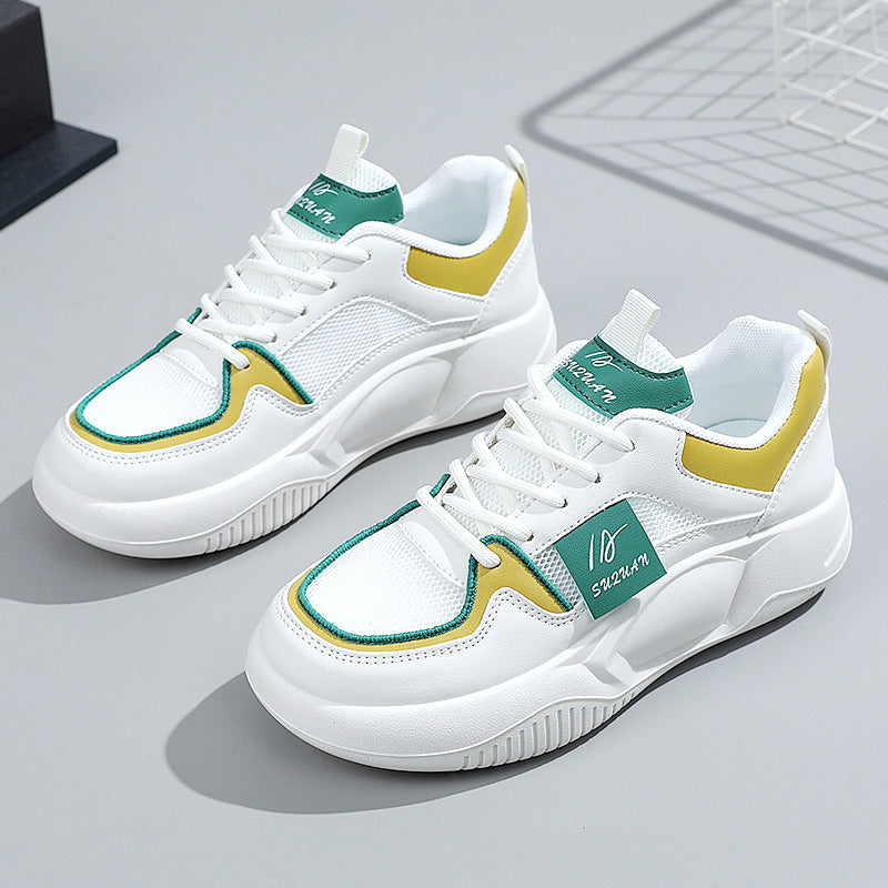 Damen Lifestyle Sneakers mit atmungsaktiver Mesh-Oberfläche und dämpfender Sohle EB