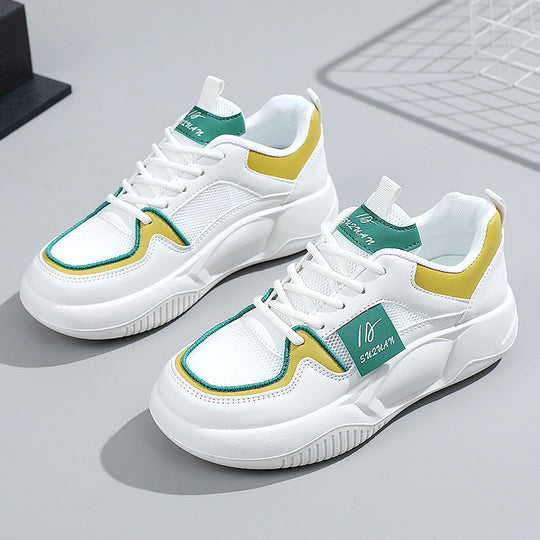 Damen Lifestyle Sneakers mit atmungsaktiver Mesh-Oberfläche und dämpfender Sohle EB