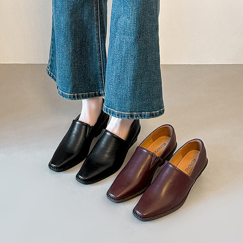 Damen Elegante Halbschuhe mit modischem Absatz EB