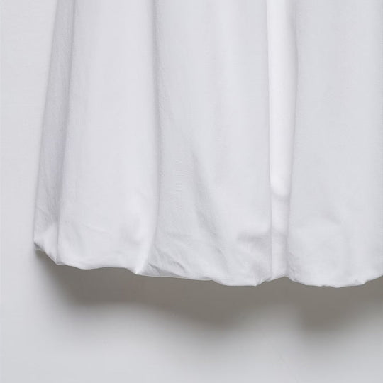 Damen luftiger Rock mit dekorativem Gummibund und stylishen Druckknöpfen EB