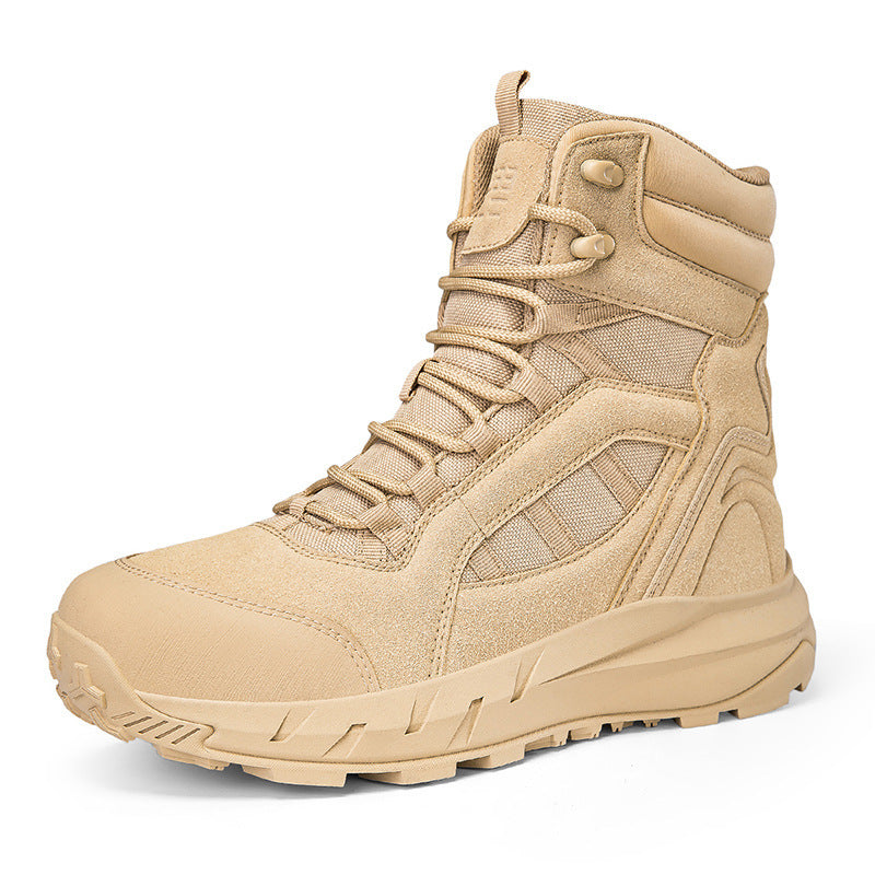 Damen taktische Outdoor-Stiefel mit rutschfester Profilsohle und atmungsaktivem Obermaterial EB