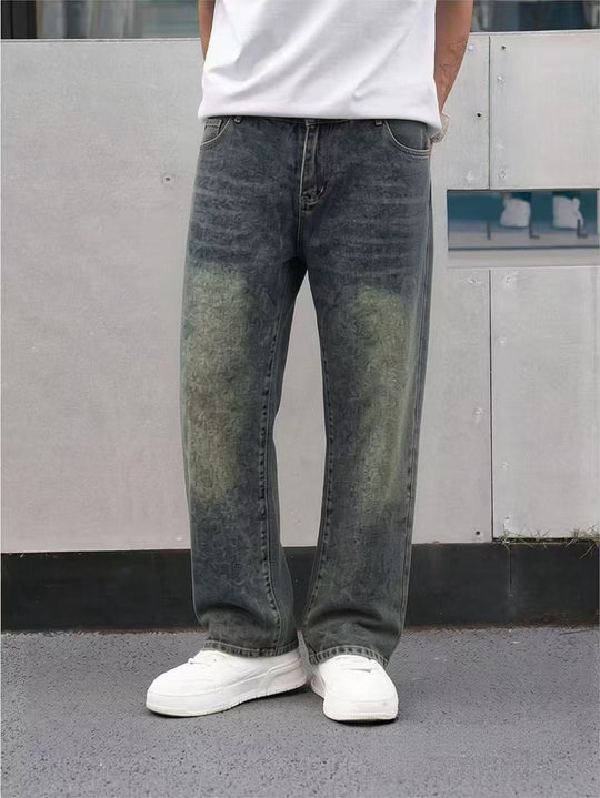 Herren lässige Jeans mit einzigartigem Design EB