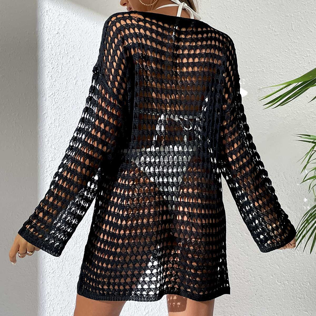 Damen schmeichelndes Stricktop mit weitem Schnitt EB