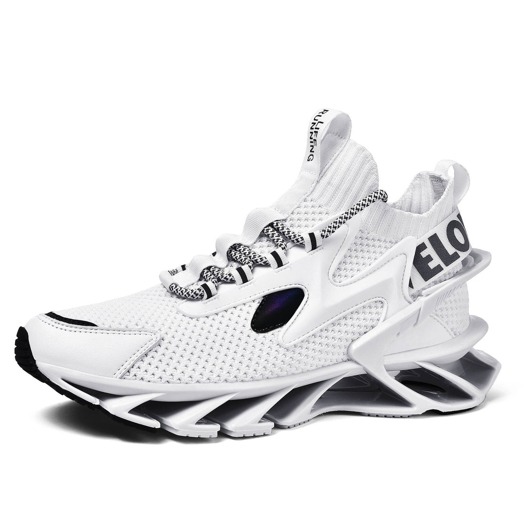 Damen Sportliche Traingsneakers mit atmungsaktiver Mesh-Oberfläche und dämpfender Sohle EB