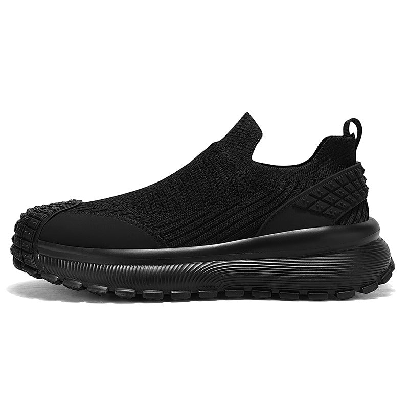 Damen Slip-On Sportschuhe mit atmungsaktivem Obermaterial und rutschfester Sohle EB