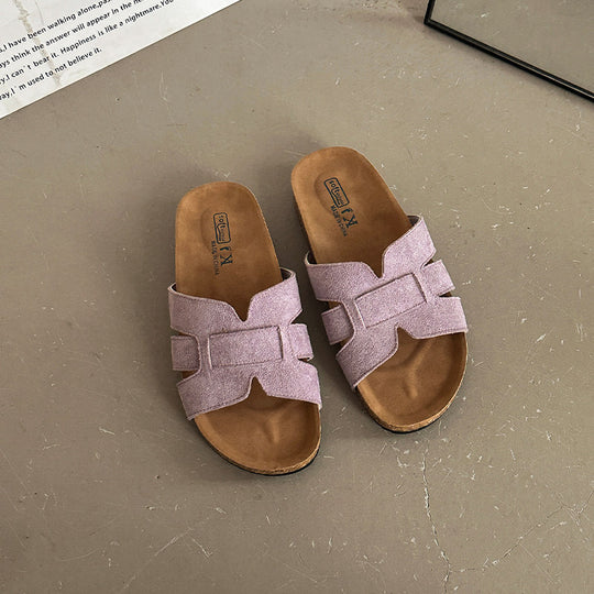 Damen Clogs mit geflochtenem Design und anatomisch geformtem Fußbett EB