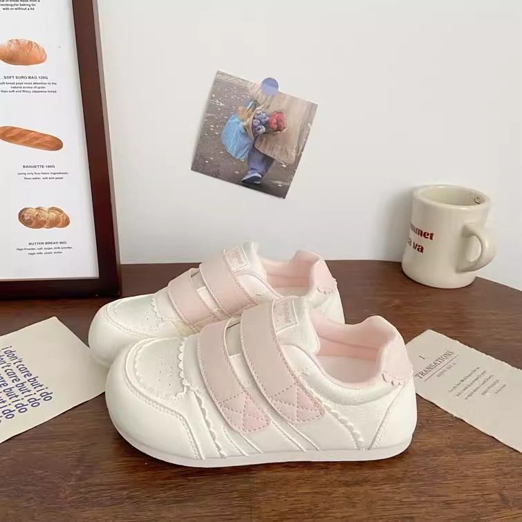 Damen Kinder Sneaker mit praktischem Klettverschluss EB