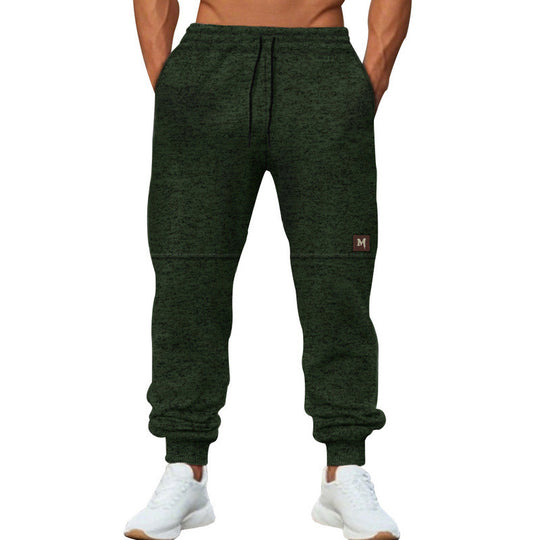 Herren moderne Jogginghose mit elastischem Bund und seitlichen Taschen EB