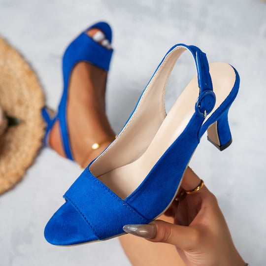 Damen Komfortable Slingback-Pumps mit elegantem Design EB