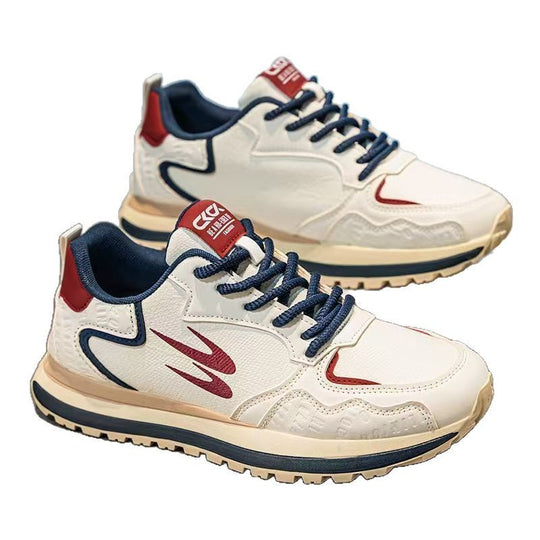 Damen Sportliche Sneakers mit hochwertigem Obermaterial und rutschfester Sohle EB