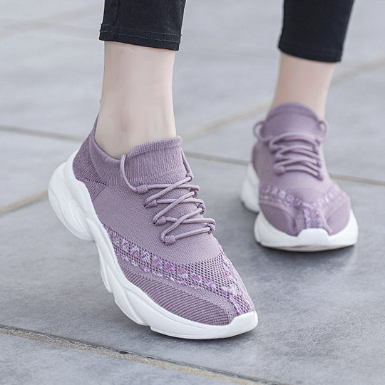 Damen Atmungsaktive Hochsocken Sneaker EB