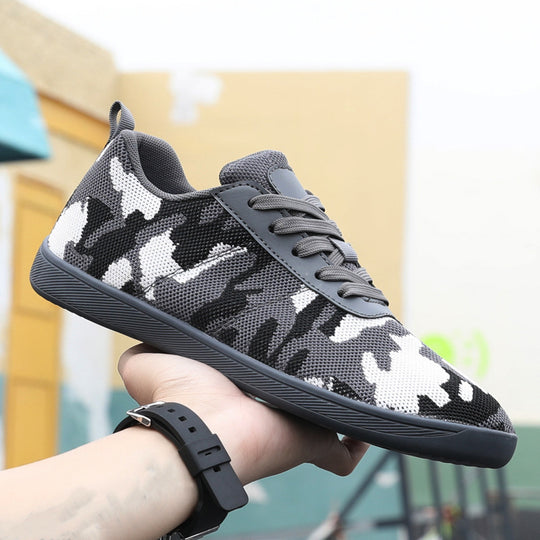 Damen Atmungsaktive Freizeit-Sneaker mit flexiblem Obermaterial und rutschfester Sohle EB
