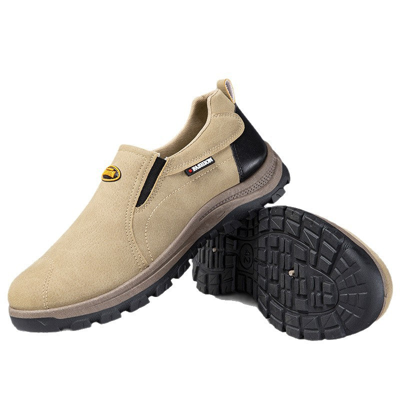 Herren Komfortable Slip-On Freizeitschuhe mit rutschfester Sohle EB