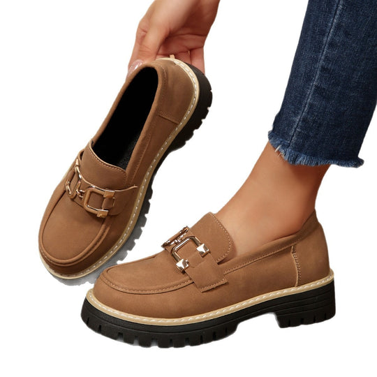 Damen Mokassins mit auffälligem Zier-Detail EB