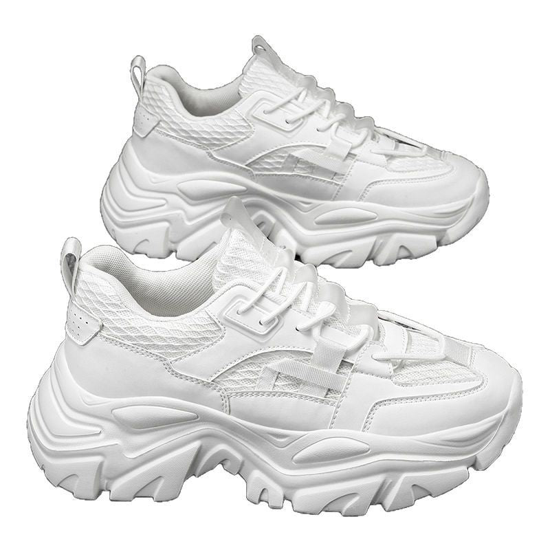Damen Chunky Sneakers mit dämpfender Sohle und atmungsaktivem Obermaterial EB