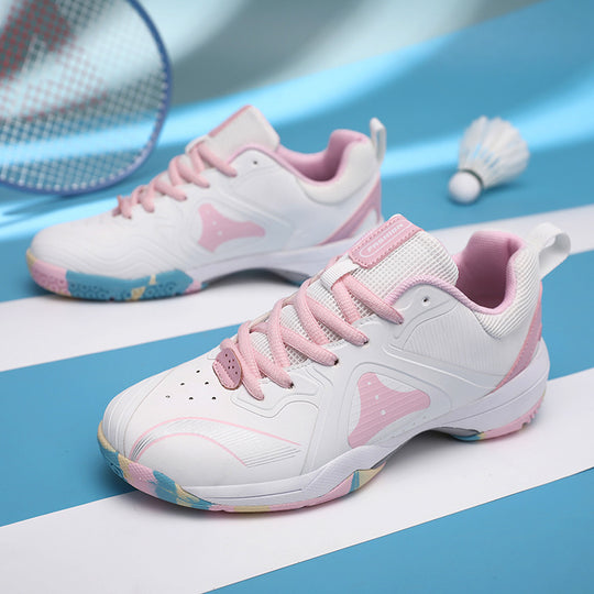 Damen Sportliche Badminton-Sneaker mit dämpfender Sohle und atmungsaktivem Obermaterial EB