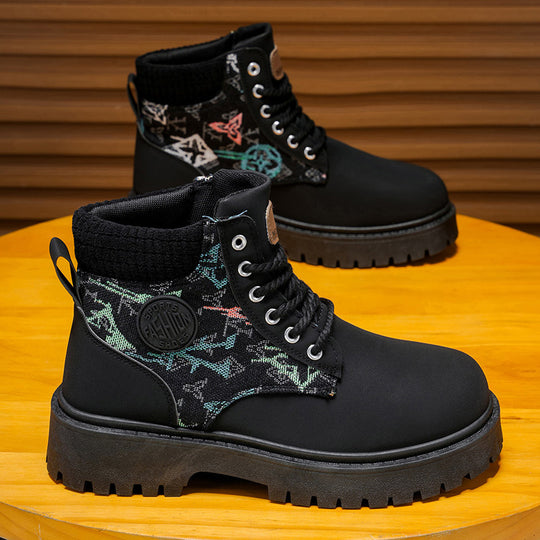 Damen Stiefel mit modernem Design und robustem Profil EB