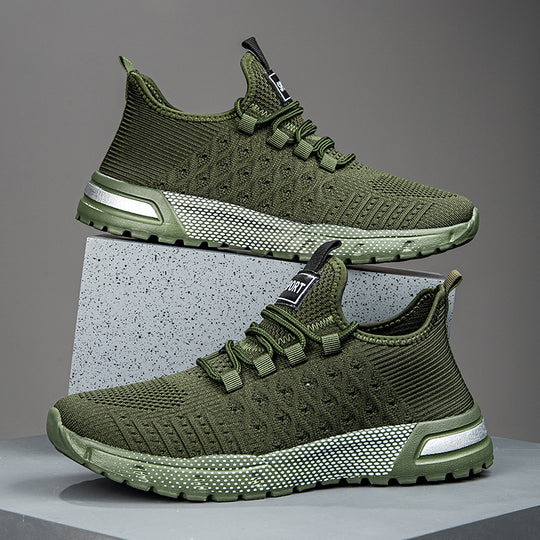 Damen Sportliche und luftige Sneakers mit dämpfendem Fußbett EB