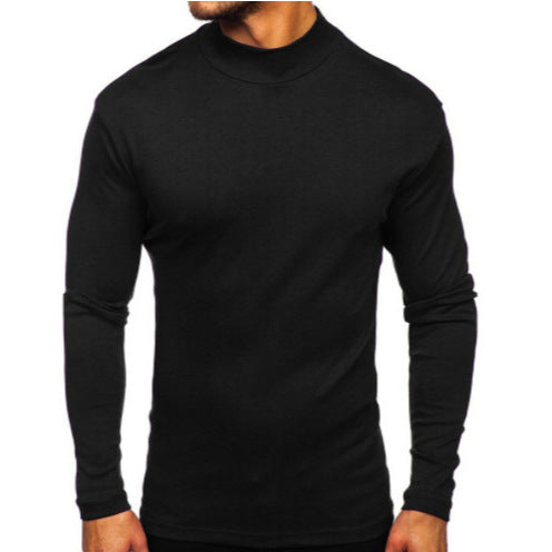 Herren hochwertiger Rollkragenpullover aus langlebigem Material EB