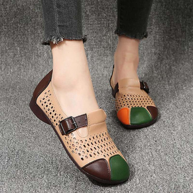 Luftige Damensandalen mit Schnalle – Zoë EB