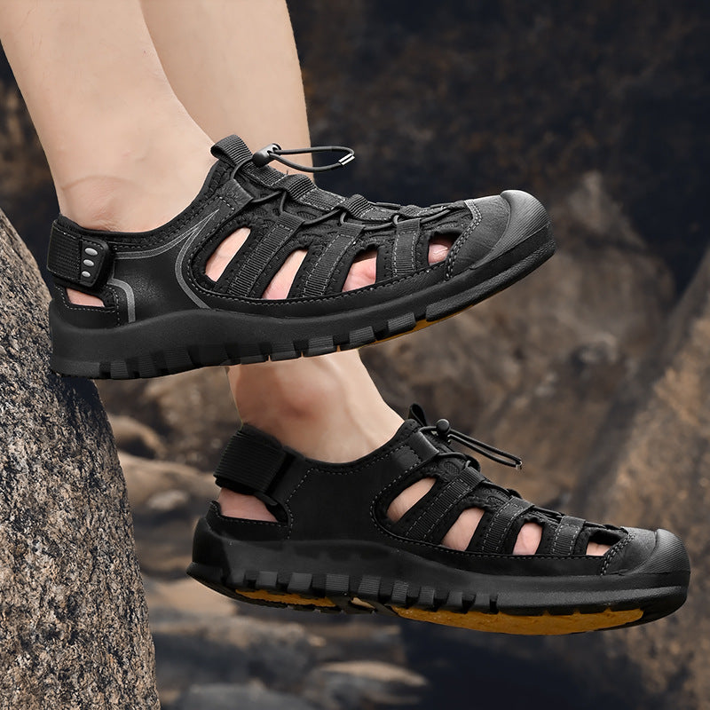Damen Sportliche Multifunktionale Wassersandalen mit rutschfester Sohle und atmungsaktivem Design EB