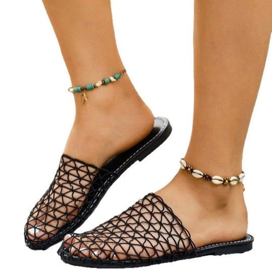Damen Atmungsaktive und flexible Freizeit-Slipper EB