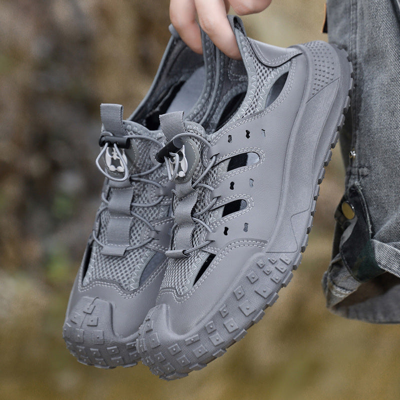 Damen Wasserdichte Freizeit-Schuhe mit rutschfester Sohle und atmungsaktivem Mesh-Obermaterial EB