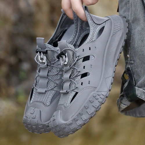 Damen Wasserdichte Freizeit-Schuhe mit rutschfester Sohle und atmungsaktivem Mesh-Obermaterial EB