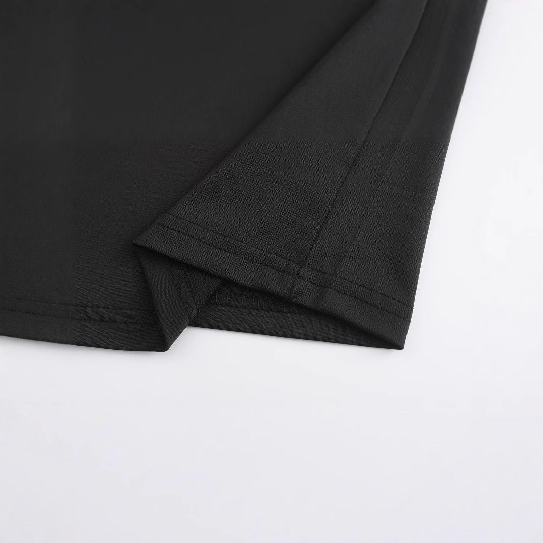 Damen Bandeau-Top mit auffälligem Statementdruck EB