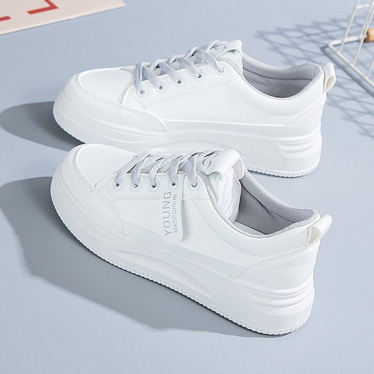 Damen Sneakers mit komfortabler Plateau-Sohle und atmungsaktivem Innenfutter EB